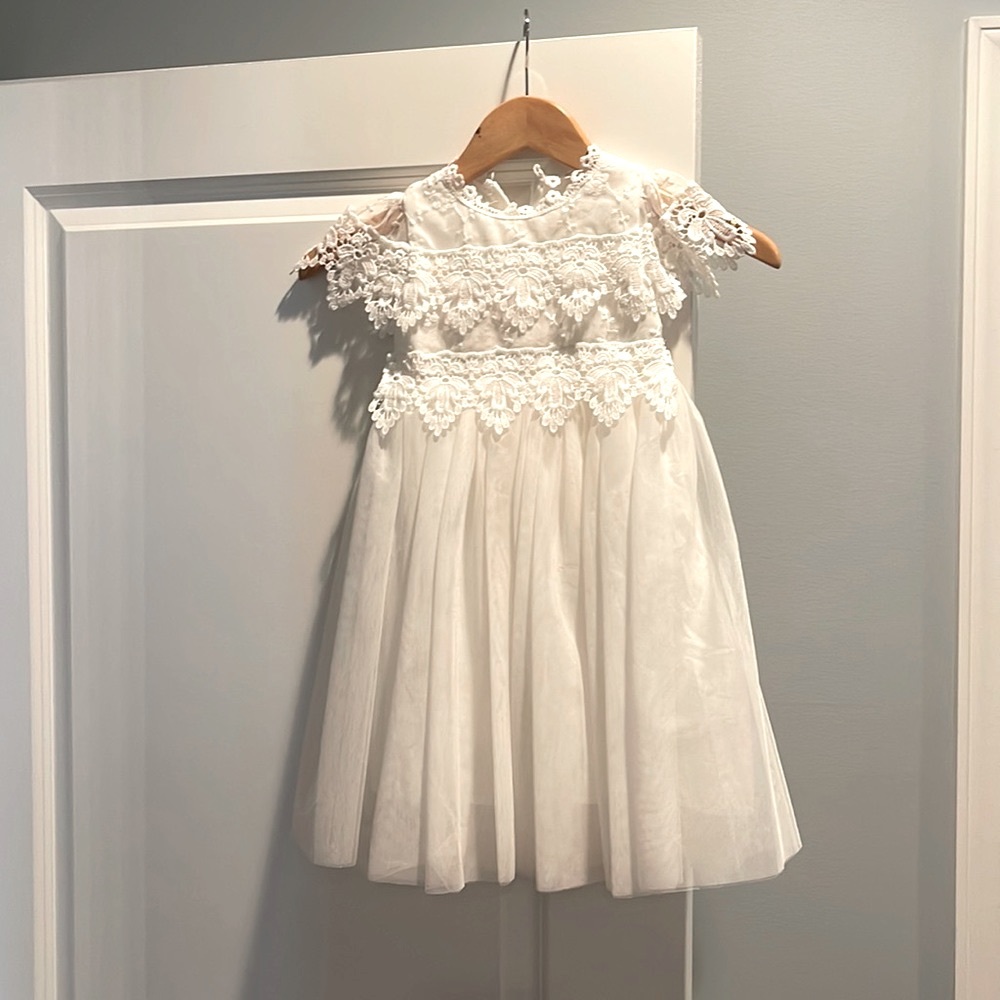 Nicolette’s Couture Sienna dress- flower girl dress!